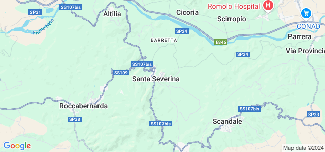 Santa Severina maps, Train map Santa Severina , Hostels in Santa Severina , City map of Santa Severina 