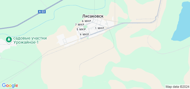 Карта лисаковск с улицами