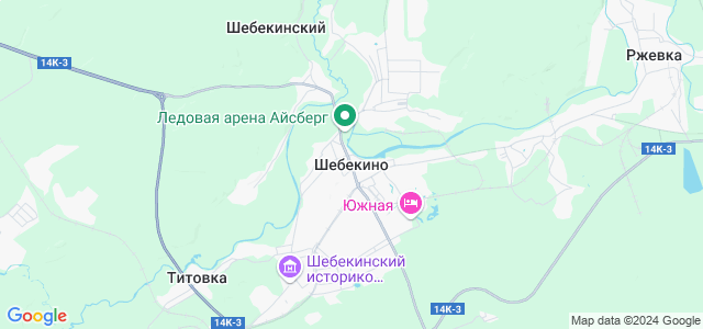 Погода в шебекино карта