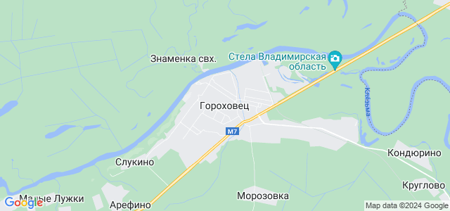 Погода в гороховце карта