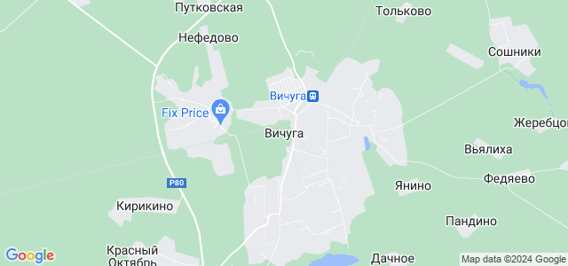 Погода в вичуге карта