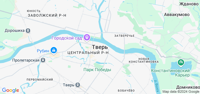 Гугл карта тверь