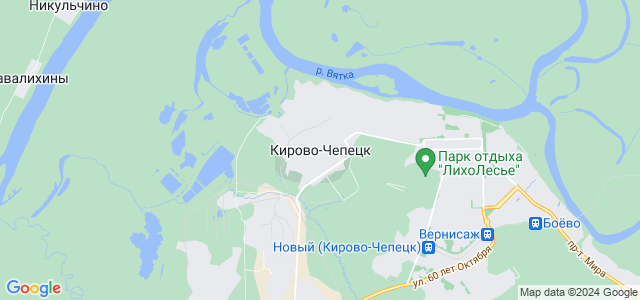 Кирово чепецк карта города