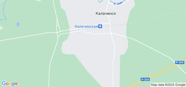 Карта города калачинска