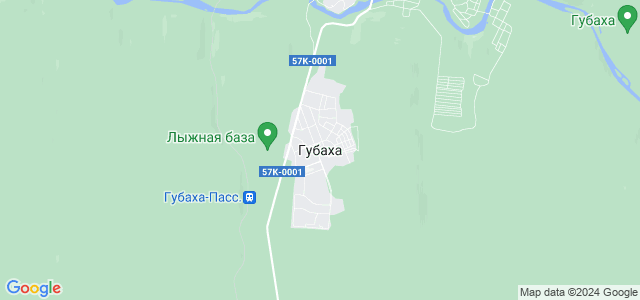 Погода в губахе карта