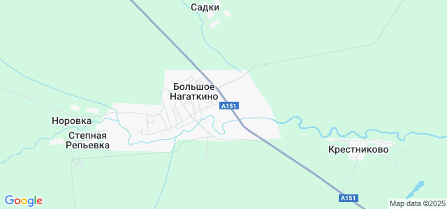 Большое нагаткино ульяновская область карта
