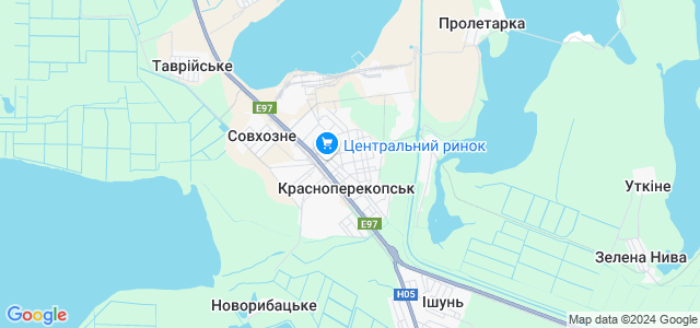 Красноперекопск карта города